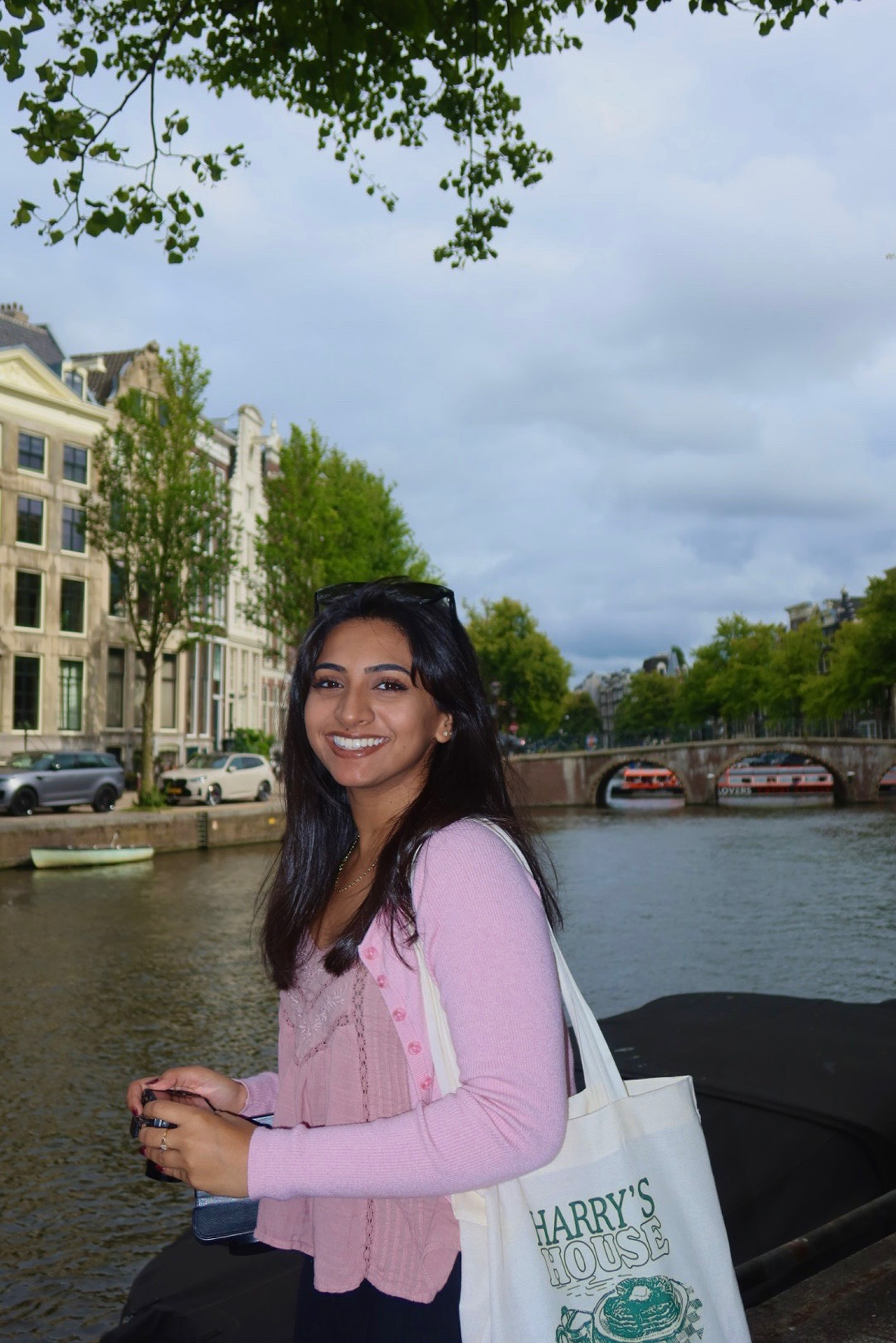 Me with my camera in Amsterdam